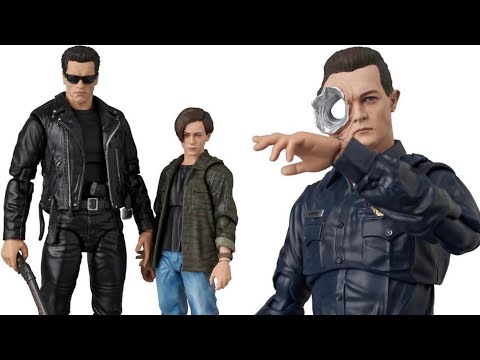 New Mafex Terminator action figures fully revealed