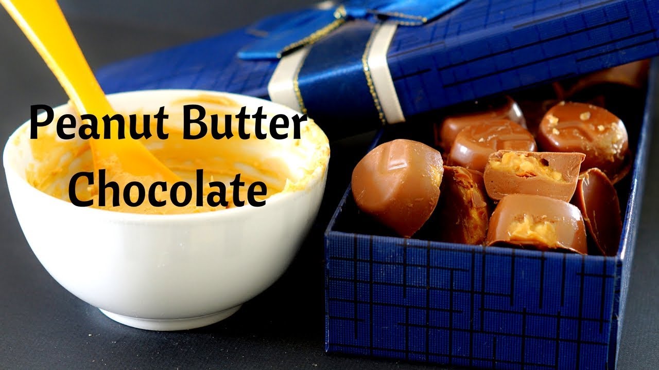 How to make Chocolate Peanut Butter Chocolates 3 Ingredients Peanut