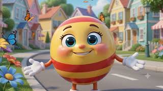 Happy Bouncy Ball Song 🏀 | Kids Songs, Nursery Rhymes & Fun Learning Animation