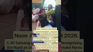 2/10 Anandashram Noon  Ramnam on 2 Oct 2026.