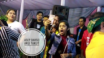 Asep Darso - Aku Takut | Live Show Calung Garetek Kolaborasi Calung Gumasep
