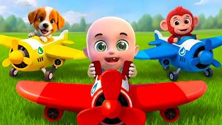 up sky fly fly airplane nursery rhymes kids rhyme
