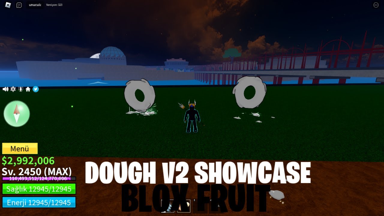 Blox Fruit Dough V2 Showcase YouTube