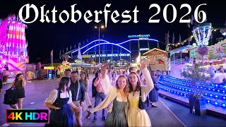 Details Oktoberfest 2026 Day 1 Evening Experience | 4K HDR Guide