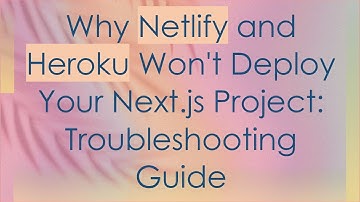 Why Netlify and Heroku Won
