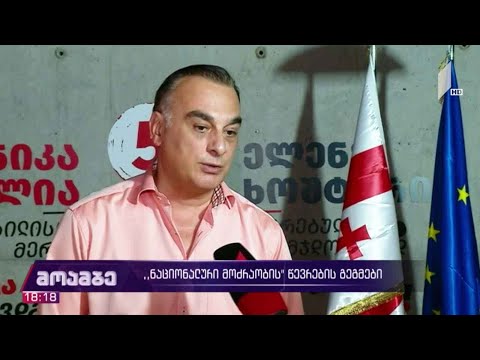 „ნაციონალური მოძრაობის“ წევრთა გეგმები