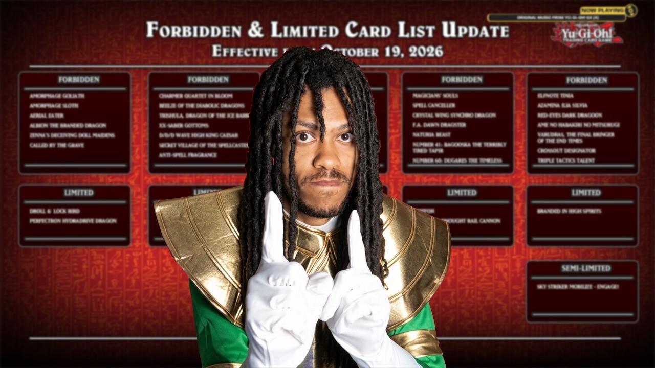 This Is The Largest Banlist In Yu-Gi-Oh History!
