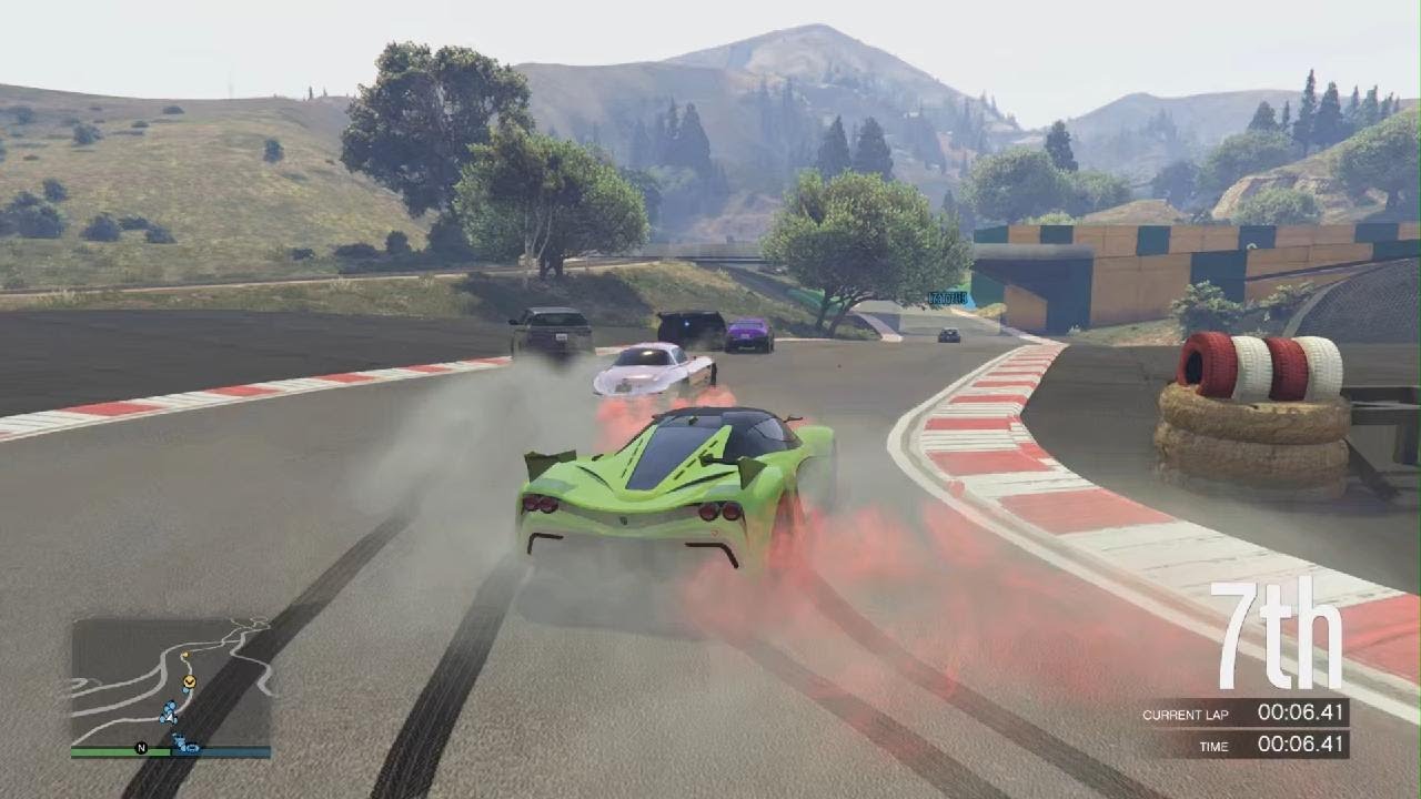 GTA Online/Random Race-What a Mess!