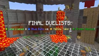 Yellow and Lime react to getting into Dodgebolt