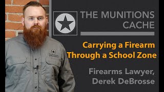 Information Carrying a Firearm Through a School Zone News