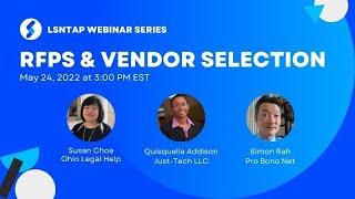 RFPs & Vendor Selection