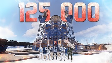 How 125 000 HOURS VETERANS CONTROL 600 POP Server - Rust MOVIE