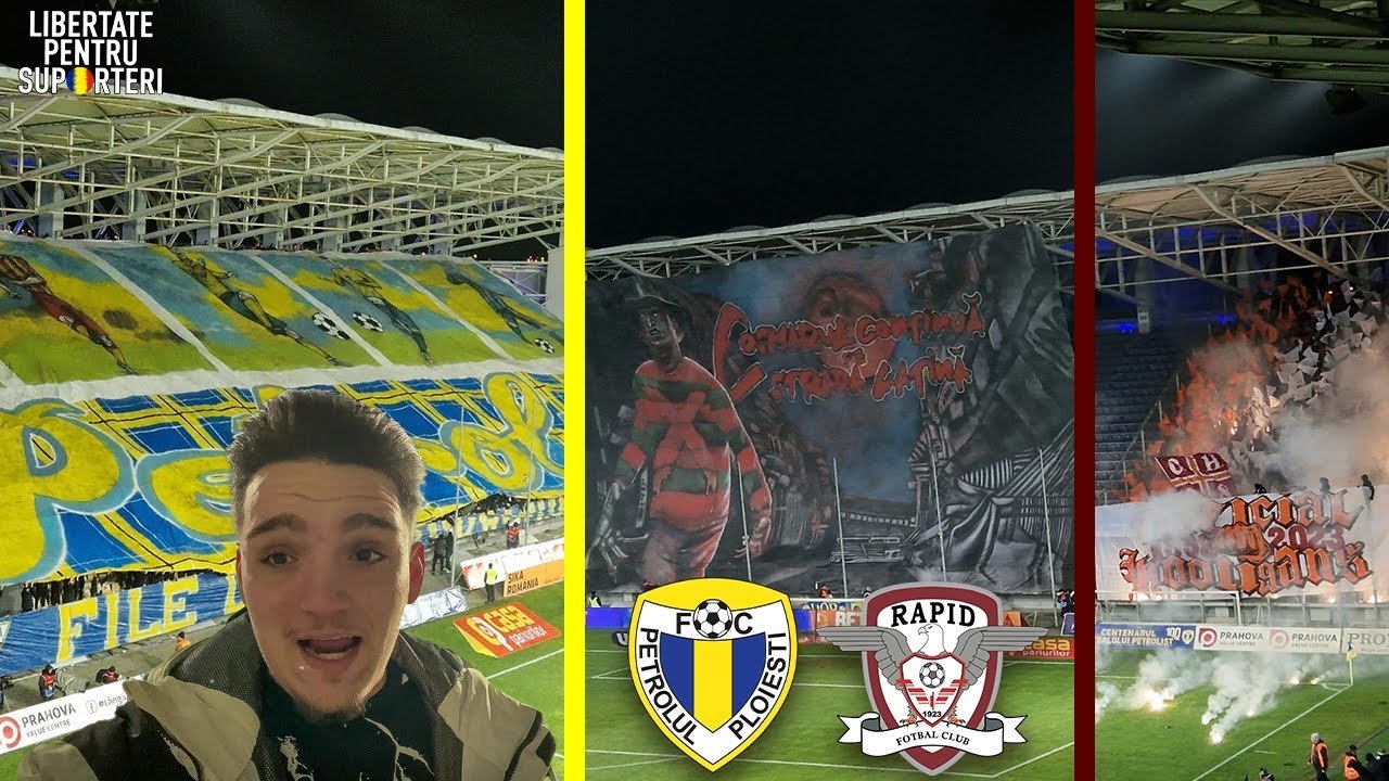 AM FOST LA CEL MAI VECHI DERBY AL ROMÂNIEI | PETROLUL vs RAPID 0-0 | A FOST NEBUNIE ÎN TRIBUNE