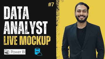 LIVE Data Analyst Mock Interview | SQL + Power BI Real Questions Asked in Top MNCs