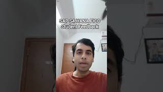 SAP S4 HANA FICO Student Feedback #saptraining #sappassion #sapcareergrowth #sapeducation