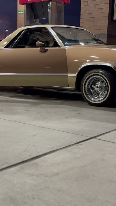 Ride in the 81 El Camino #automobile #foryou #youtubeshorts #daytons #lowrider