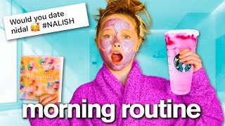My Daughter's Epic SUMMER MORNING ROUTINE! *Instagram Q\&A*