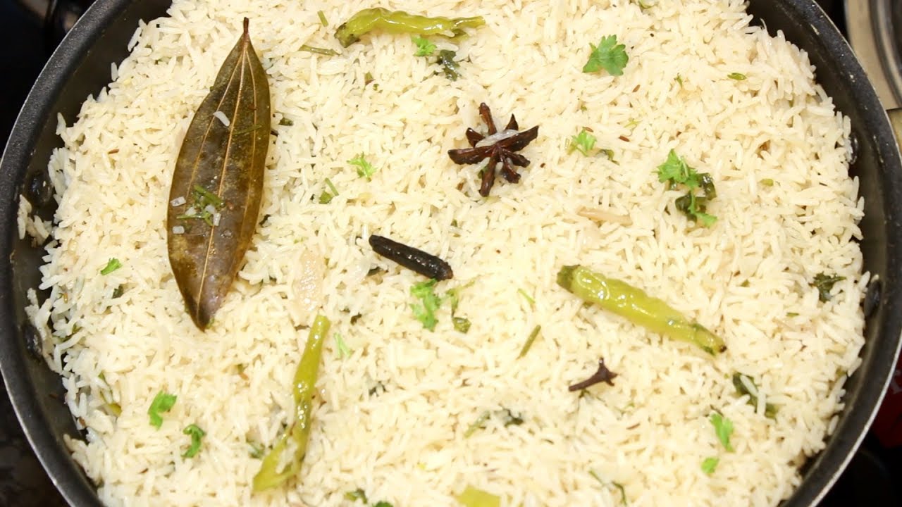 Hyderabadi Bagara Rice Recipe For Functions  