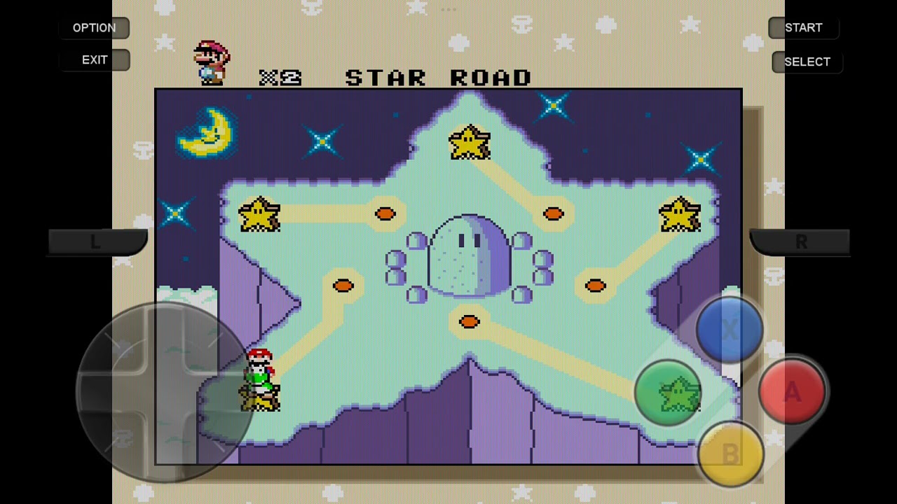 Super Mario world star road ost