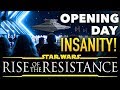 Rise of the Resistance OPENING DAY INSANITY! - Disney Vlog