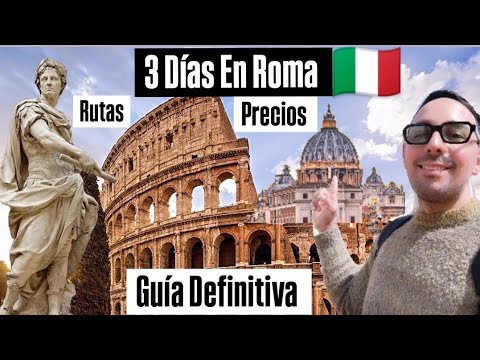 Complete Itinerary to Visit Rome, Italy in 3 Days 🏟️, Perfect Guide 🇮🇹