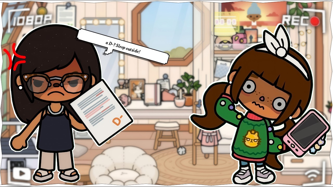 My STRICT Mom 😨💔| *with voice* | Toca Boca Roleplay