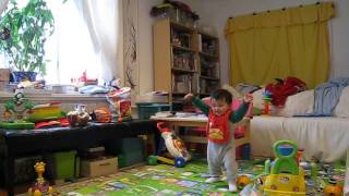Thomas is walking