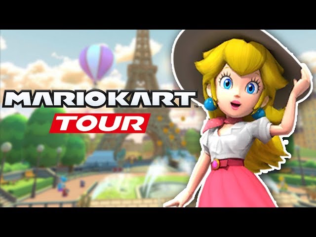 You can now drive through Paris on the Mario Kart Tour - TokyVideo