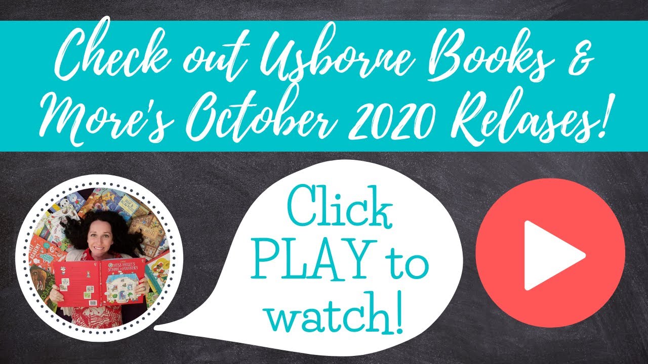 October 2020 New Releases by Usborne Books & More