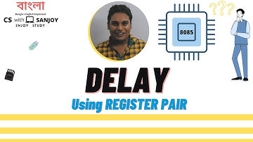 Delay using register pair | Counter and Delay | 8085 Microprocessor