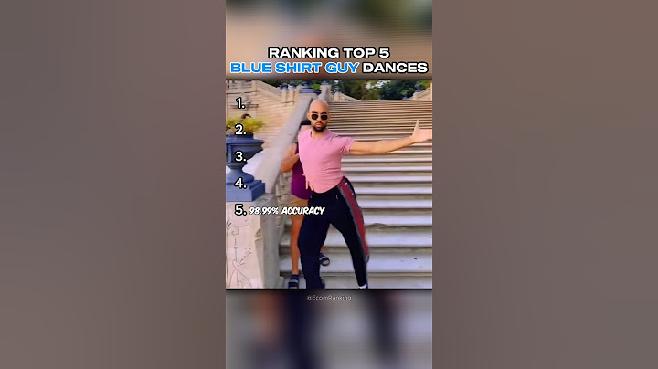 Ranking Top 5 BLUE SHIRT GUY Dances 😂 #shorts