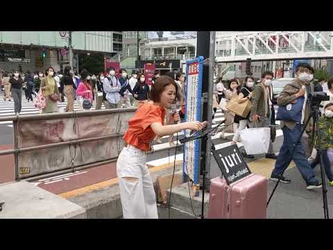 juri「何度でも」2022.05.08　新宿駅南口ストリートライブ　DREAMS COME TRUEドリカムcover