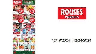 Rouses Markets Weekly Ad -  12/18/2024 - 12/24/2024