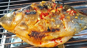CÁ ÉT MỌI NƯỚNG MUỐI ỚT món ngon vùng sông nước - món ngon dễ làm