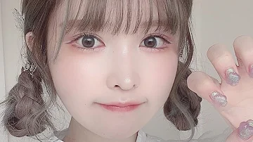 儚げメイク