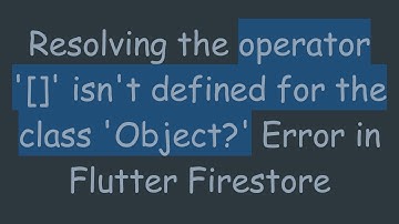 Resolving the operator 