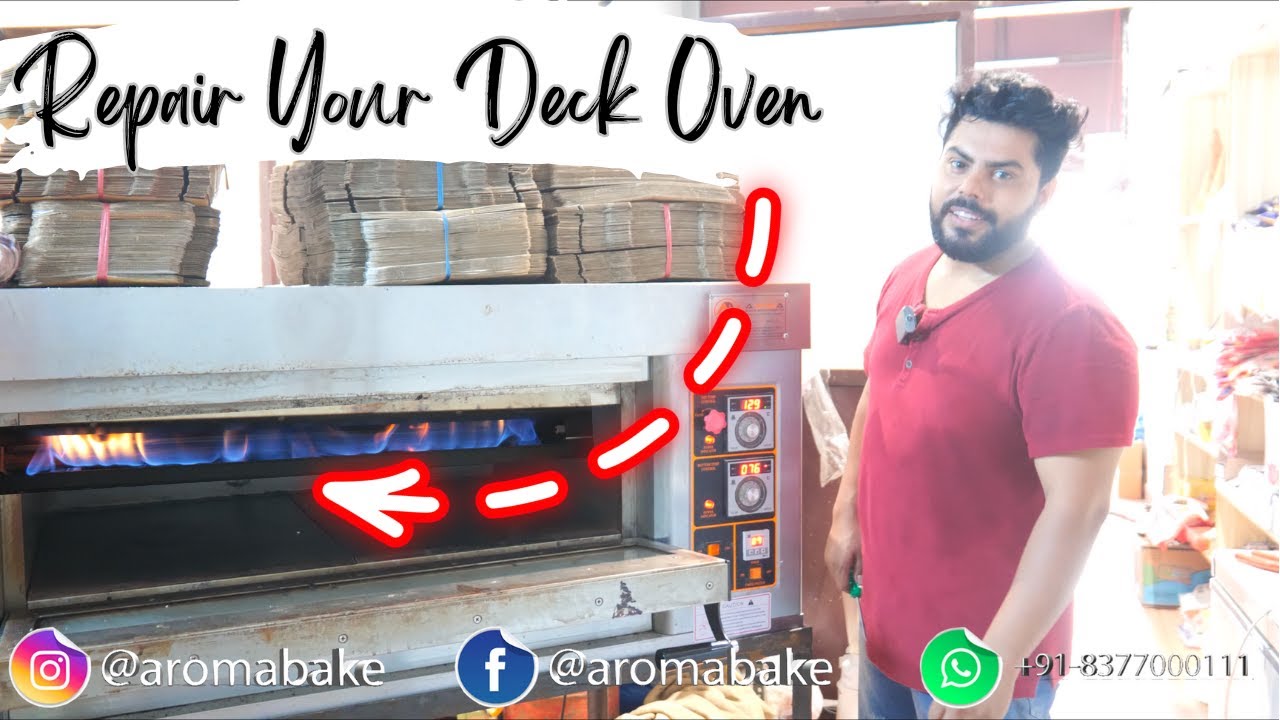 How to Repair Bakery Deck Oven | Deck Oven Service | How do you clean a deck oven?