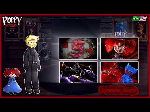 Poppy Playtime React to All Chapter 5 Trailers |π§π·/πΊπΈ|