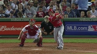 LAA@BOS: Trumbo plates Hamilton with sac fly