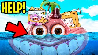 MOST IMPOSSIBLE Survival Challenges EVER!!! (FOXY GETS ATTACKED BY A SHARK?!)