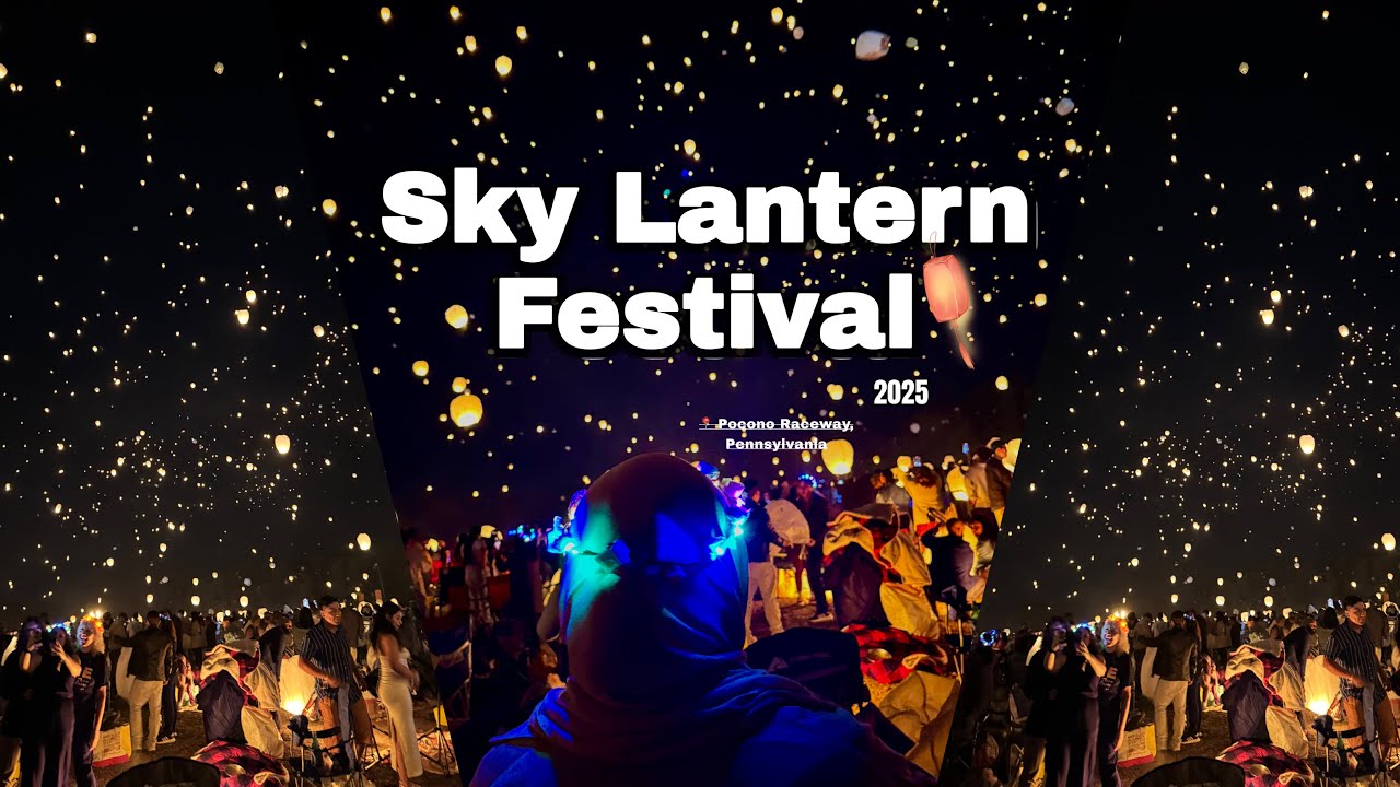 Sky Lantern Festival 2025 | Magical Night Lights Experience ✨🏮