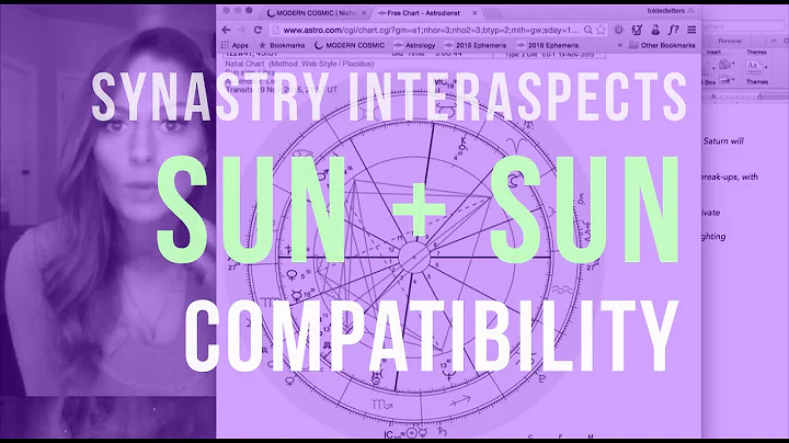 Synastry Inter-Aspect Series: SUN + SUN Compatibility