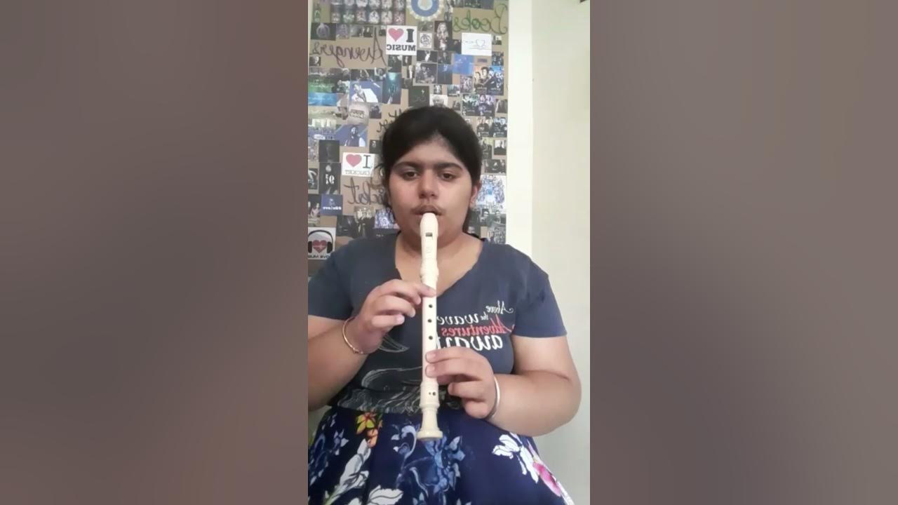 Learn Kuch Kuch Hota Hai on recorder Hindi song on recorder tutorial