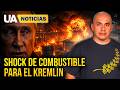 ¡ATAQUE A 1100 KM! Arde un gigante petrolero en San Petersburgo: calculamos las PÉRDIDAS de Rusia