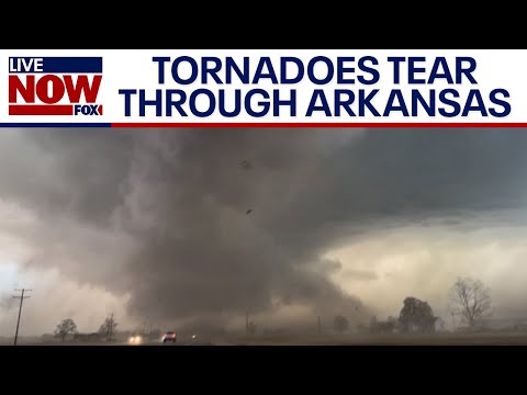 Tornadoes tear through Arkansas: Professional storm chaser details damage | LiveNOW from FOX