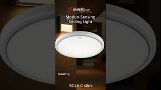 Video - SOLA C slim MVS 14W NW, sensor