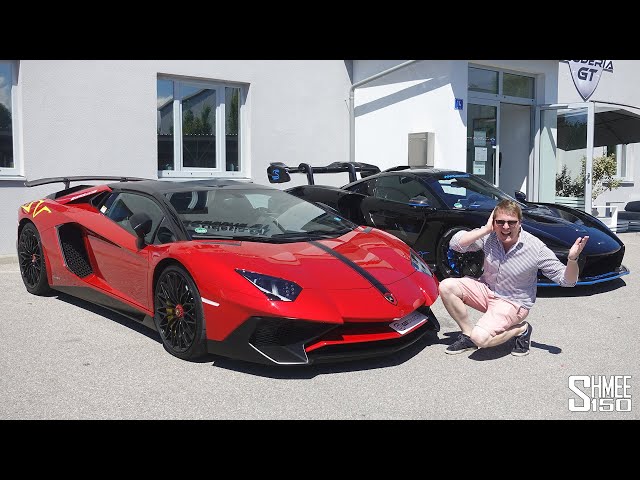 VOLCANO FLAMETADOR Aventador SV 300km/h Drive with CRAZY EXHAUST! 