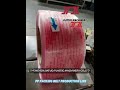 5-19 mm pp packing belt machine, single-screw pp strap band extrusion line plc controlled machine