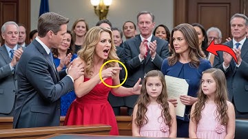 Mistress Mocked Wife With Twins During Trial — But Lawyer’s Question Destroyed Her Confidence!