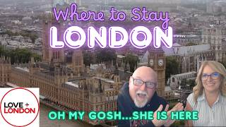 Mark and JEN from the States Learn Where To Stay In London.  w/Love and London